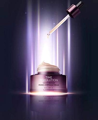 missha time revolution night repair ampoule probio cream